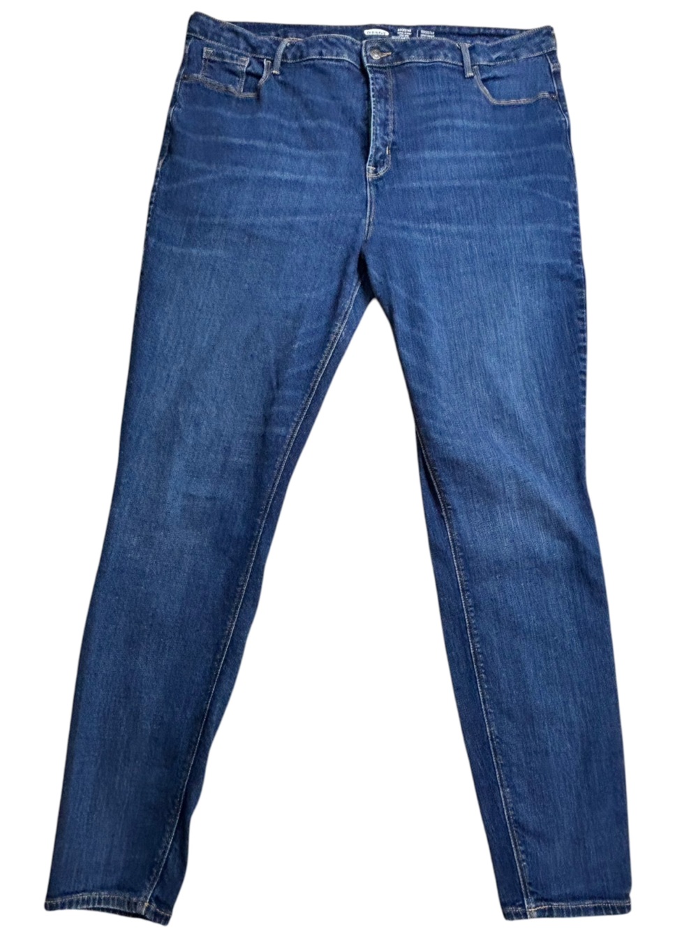 Old Navy Tall Rockstar Super Skinny High Rise 5 Pocket Button Zip Close Jeans 20